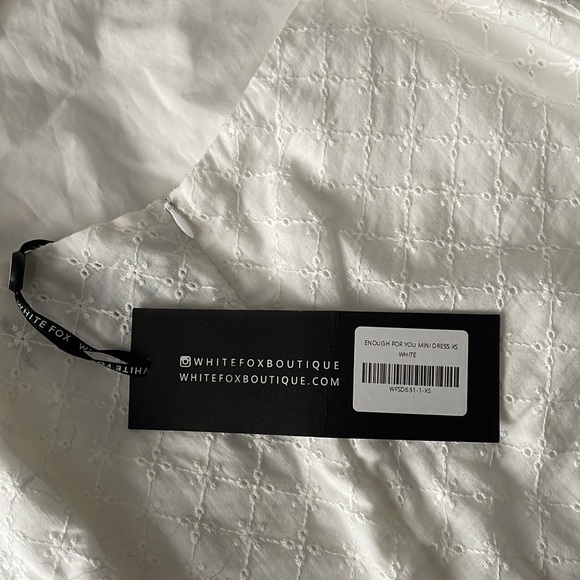 White Fox Enough for You Mini Dress - Picture 3 of 4